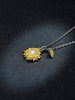 Moon Silver Gold Color Lucky Necklace