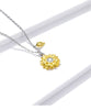 Moon Silver Gold Color Lucky Necklace